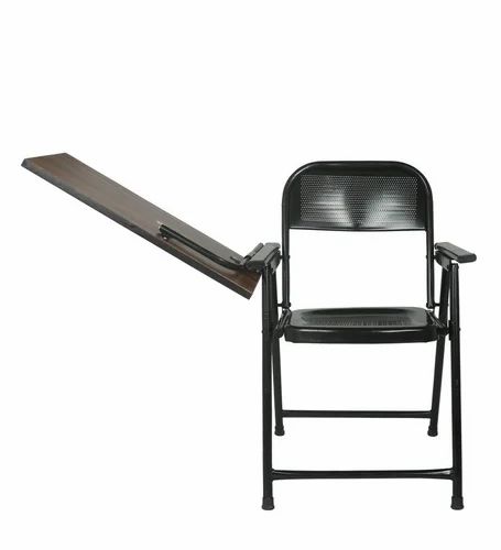 Folding Study Chair With Writing Pad