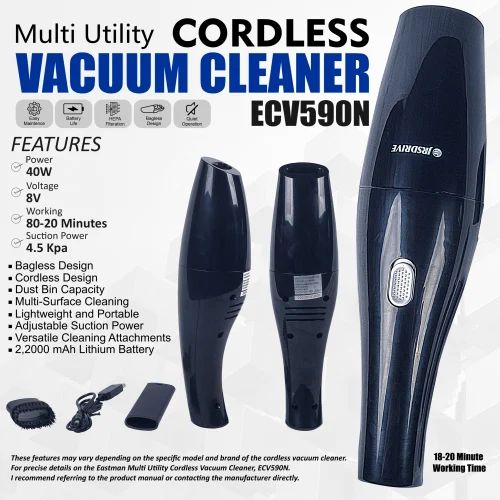 Product 1 Product 2 Product 3 Product 4 Product 5 Product 6 Product 71/8 JRS Cordless Vacuum Cleaner ECV-590N